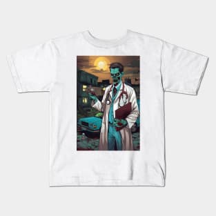 Zombie doctor Kids T-Shirt